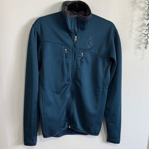 Men’s Black Diamond Softshell Fleece Jacket